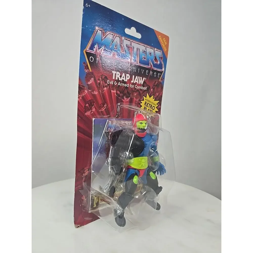 Mattel Masters of the Universe Origins Trap Jaw Fan Favorite Action Figure MOTU